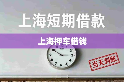 上海押车借钱